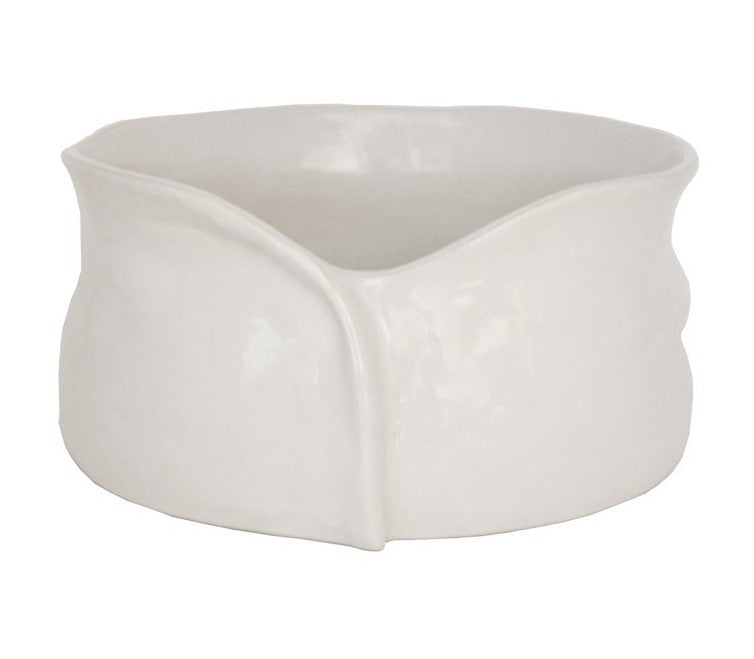 Handmade Ceramic White Pottery Bowl
