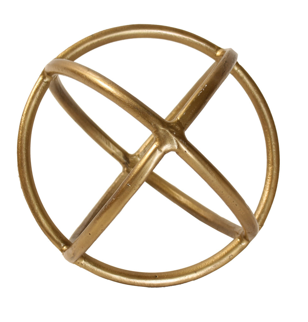 Brass Colored Sphere