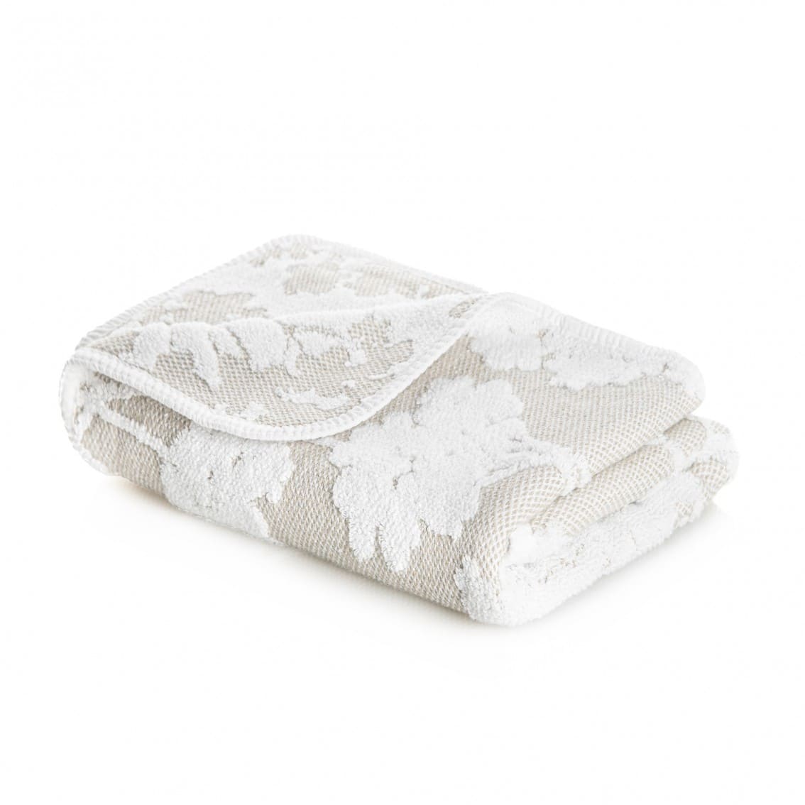 White Floral Bath Towel – Sparrow & Sage
